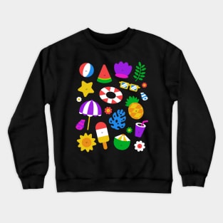 Cute Summer Vacation Crewneck Sweatshirt